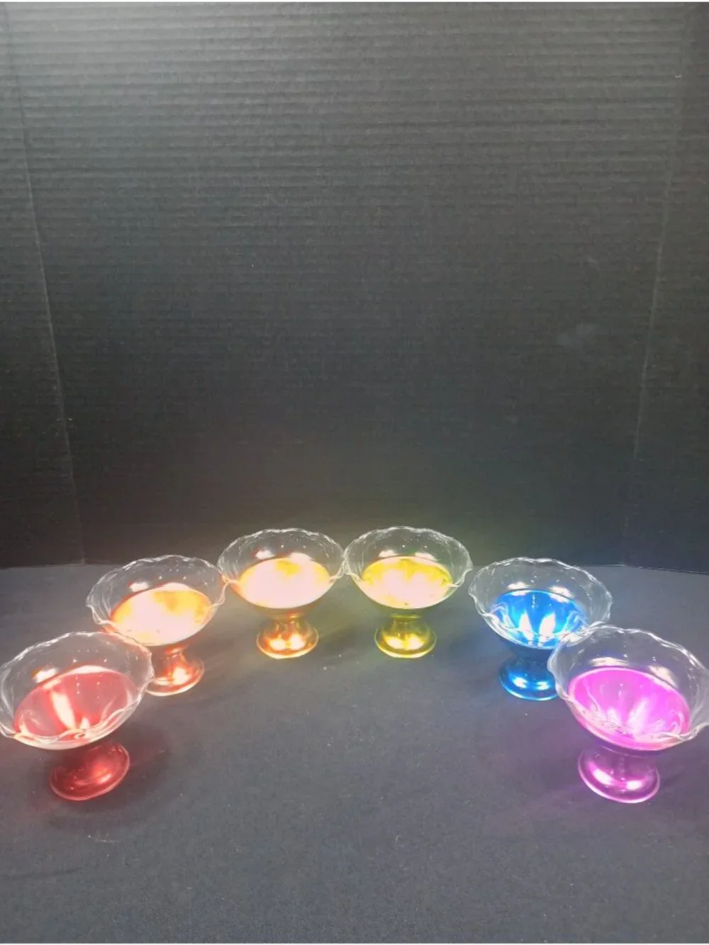 Vintage Retro Mid Century 1950s Heller Hostess Ware  KROMEX Colorama Anodized Al